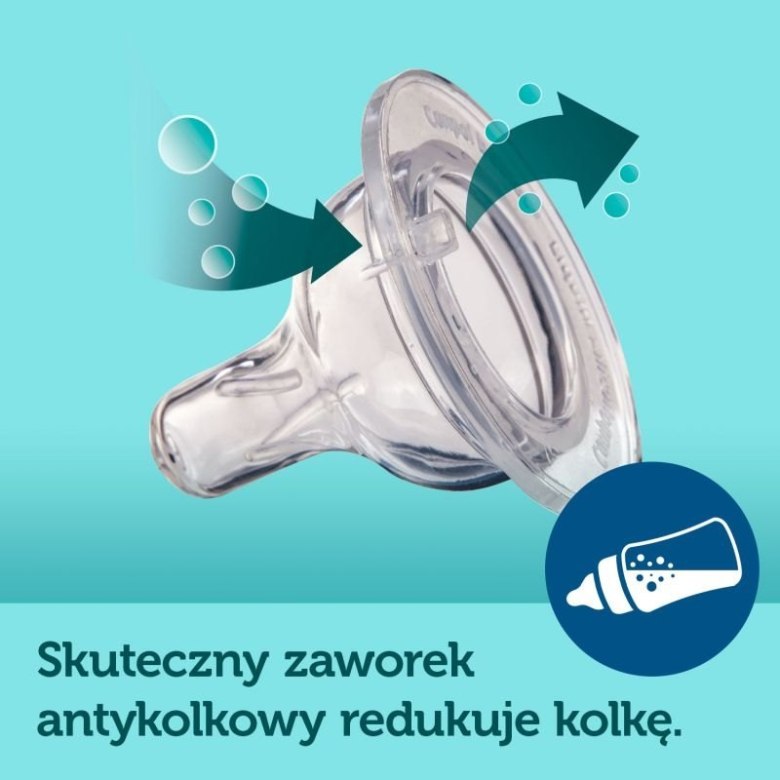 Butelka szeroka antykolkowa EasyStart EXOTIC ANIMALS 240 ml – CANPOL BABIES (niebieska) CA35/221BLU