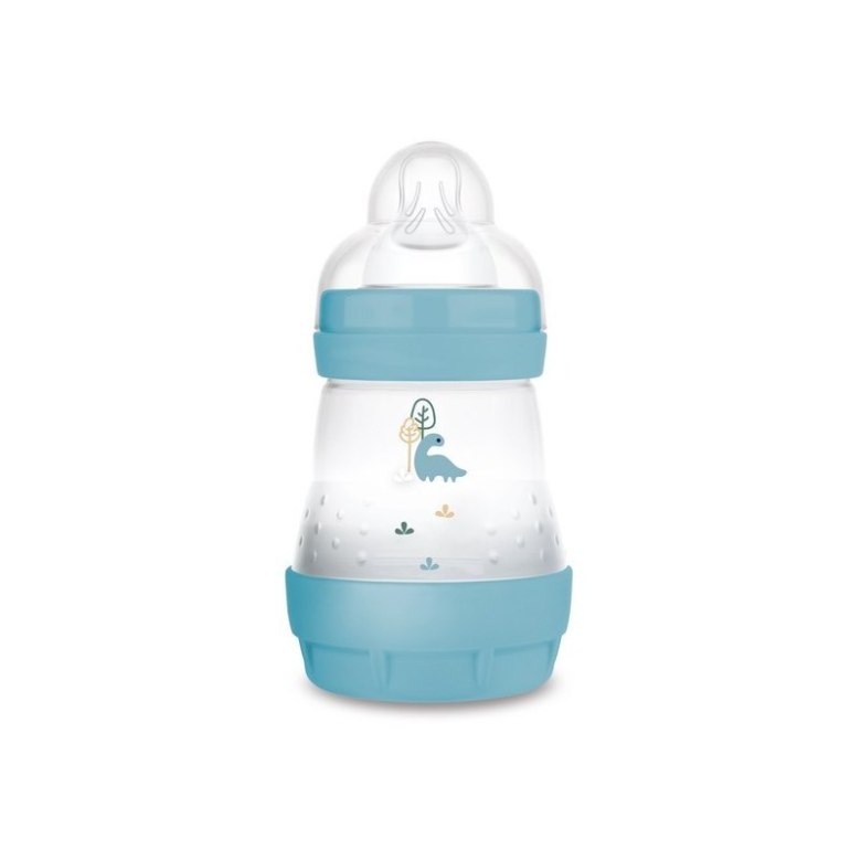 Butelka Anti-Colic 160 ml – Antykolkowa, Samosterylizująca, Płaski Smoczek MAM851117