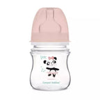 Butelka antykolkowa szeroka EasyStart EXOTIC ANIMALS 120 ml – różowa CA35/220PIN
