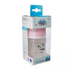 Butelka antykolkowa szeroka EasyStart EXOTIC ANIMALS 120 ml – różowa CA35/220PIN