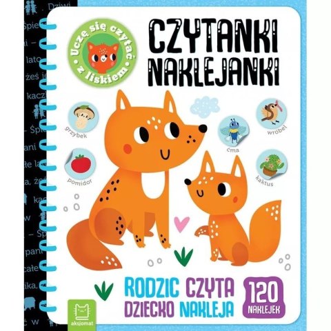 Czytanki naklejanki z liskiem AKS939-6