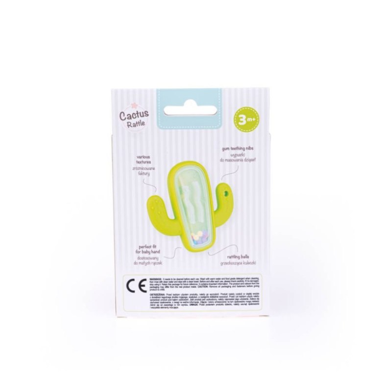 Grzechotka Kaktus GiliGums – zielona DUMGG45513
