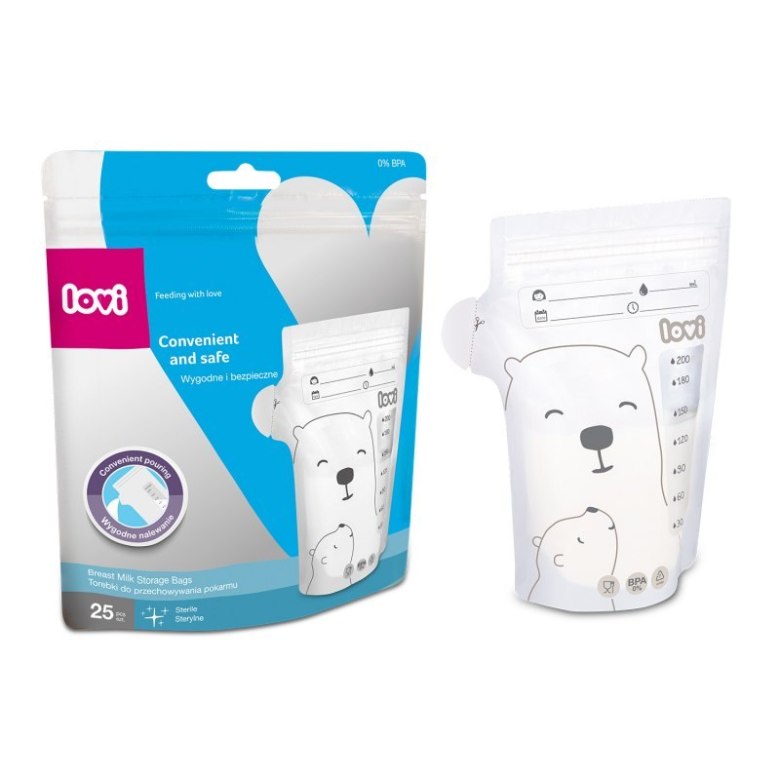 LOVI torebki do przechowywania pokarmu – bezpieczne i szczelne CA12/208