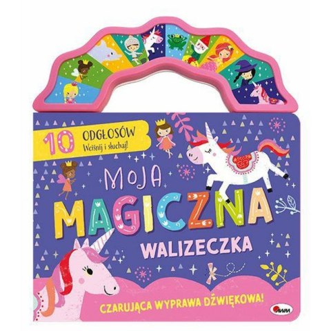 Moja magiczna walizeczka – książeczka sensoryczna z dźwiękami MO392-1