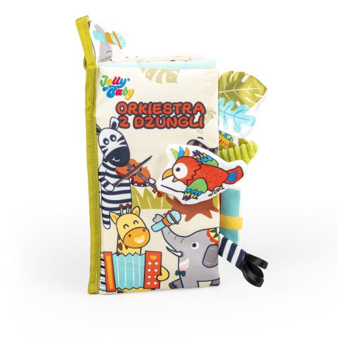 Materiałowa książeczka „Orkiestra z Dżungli” OGONKI DUMJB82573
