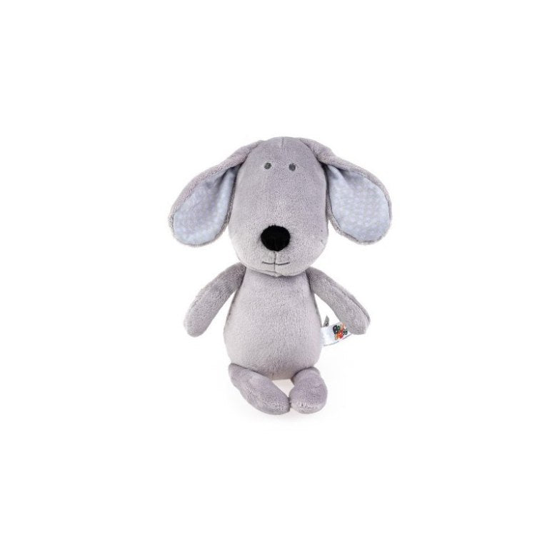 Piesek Tulimy Szary 28 cm – Miękki Pluszak do Przytulania 0+ DUMBB81994