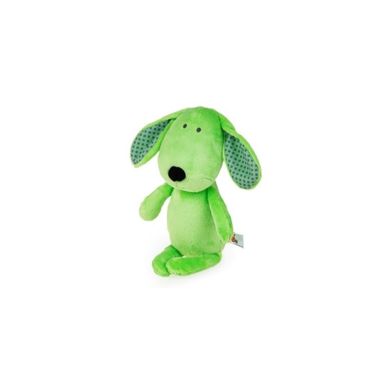 Piesek Tulimy Zielony 28 cm – Uroczy Pluszak do Przytulania 0+ DUMBB82250