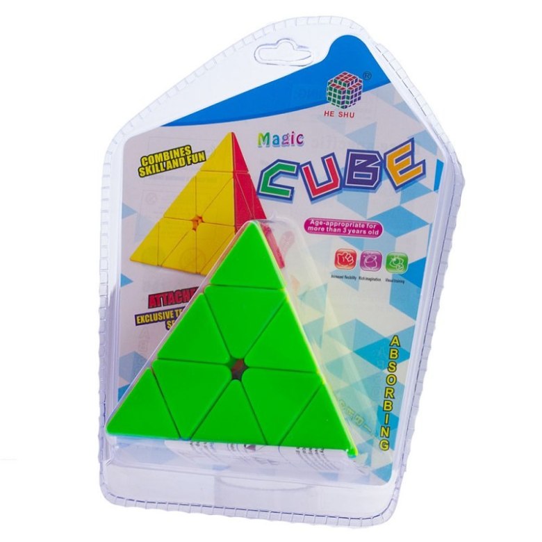 Kolorowa piramida logiczna Magic Cube – układanka edukacyjna dla dzieci, rozwijająca zręczność i logiczne myślenie