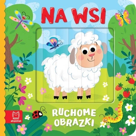Książeczka „Ruchome obrazki na wsi” AKS4026-3