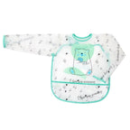 Śliniak z rękawem misio AKUKU – fartuszek EVA z kieszonką ALA0518