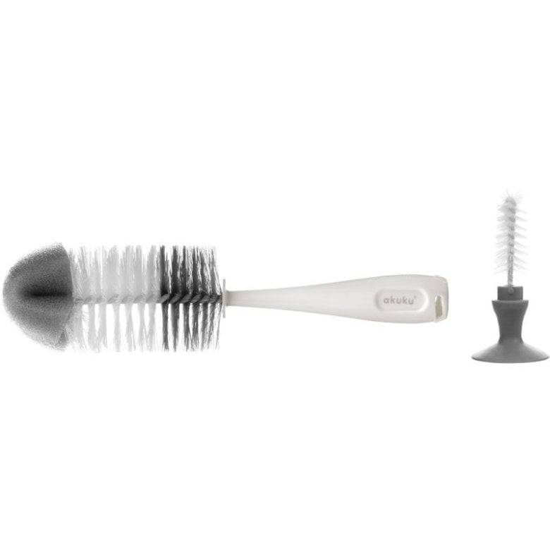 Szczotka do Butelek i Smoczków z Gąbeczką – Samostojąca na Przyssawce, BPA Free ALA0102