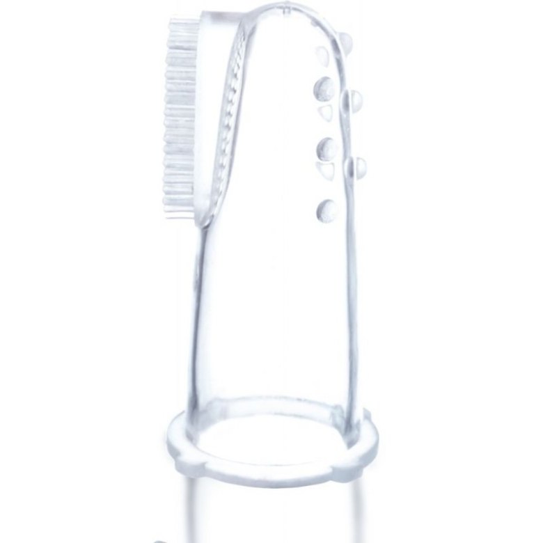 Silikonowa szczoteczka do masażu dziąseł i mycia pierwszych ząbków ALA0393