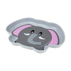 Talerzyk słoń AKUKU – lekki, kolorowy, idealny do nauki jedzenia ALA0071