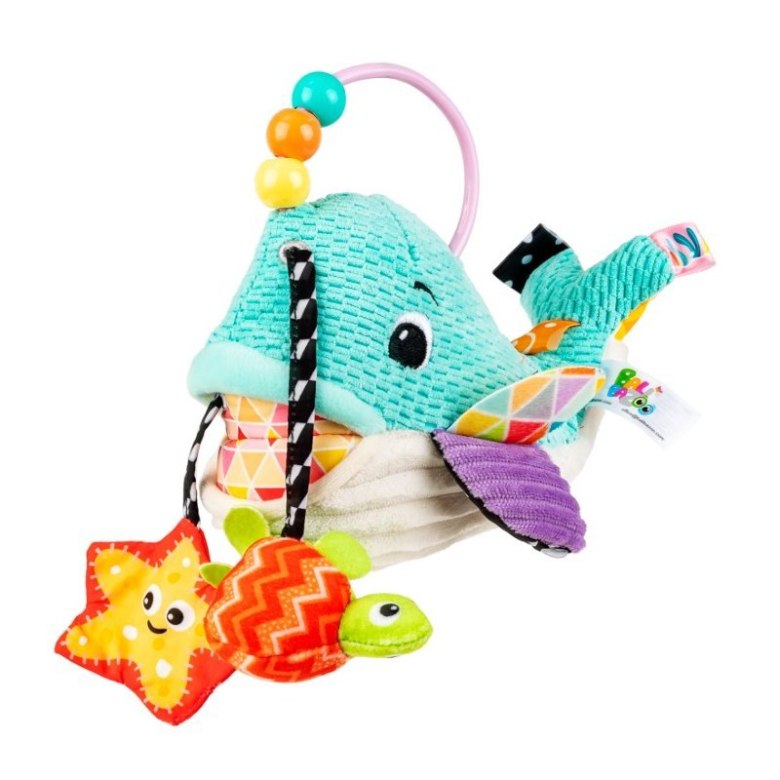 Wieloryb Walduś Deluxe – Sensoryczna Zabawka z Gryzakiem 0m+ DUMBB82462