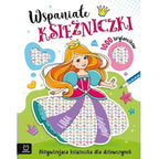 Kolorowanka Wspaniałe Księżniczki z 1000 brylancików dla dzieci
