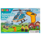 Skręcany Helikopter EUROBABY – Zestaw Konstrukcyjny dla Dzieci EBZCXL50053C