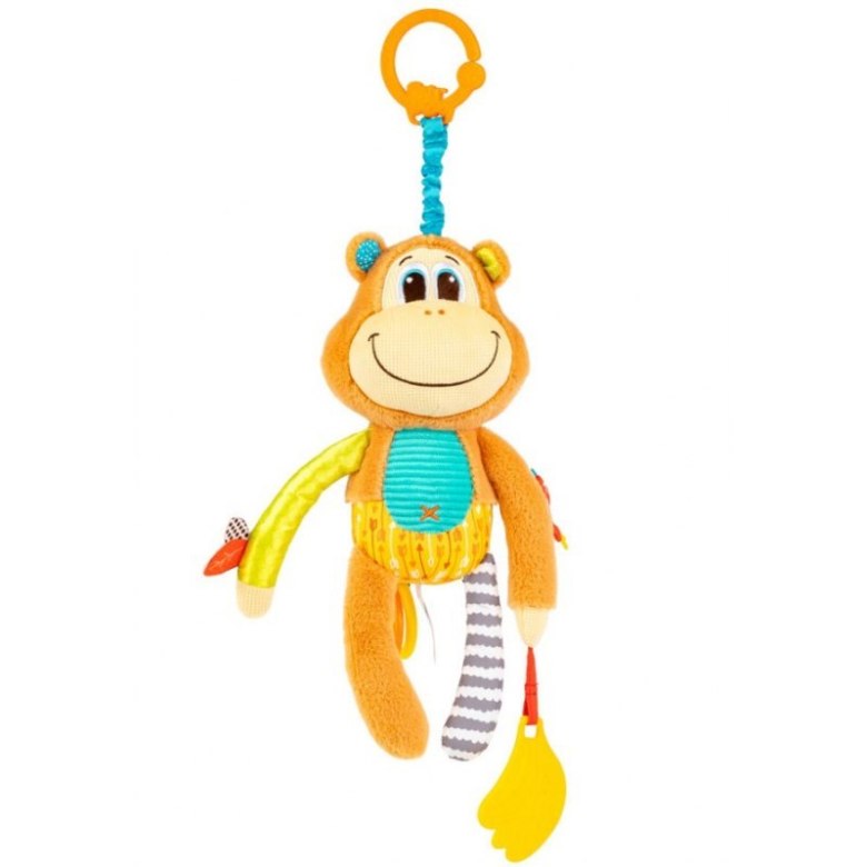 Zawieszka Małpka Marciś z Pozytywką – Sensoryczna Zabawka 0m+ DUMBB82390