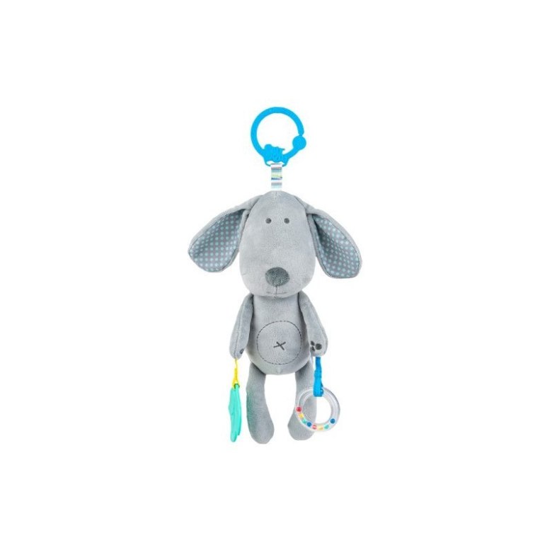 Zawieszka Pies Beniamin szary DUMBB81995