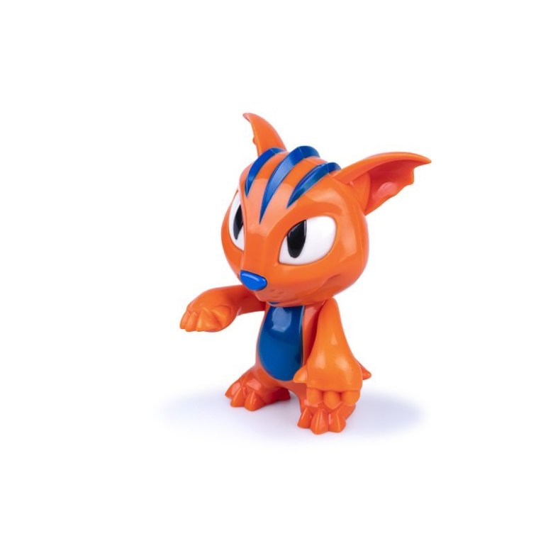 Interaktywna zabawka Magic Jinn Zwierzeta – pomarańczowa figurka stworka