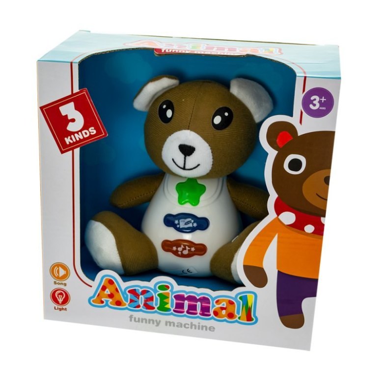 Muzyczny miś zabawka w opakowaniu dla dzieci